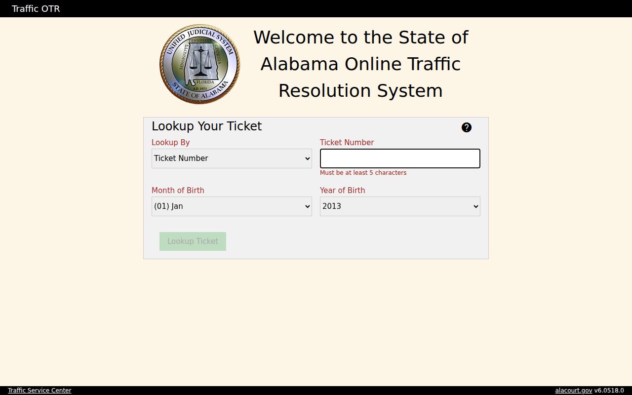 DeKalb County court dockets Alabama traffic resolution portal