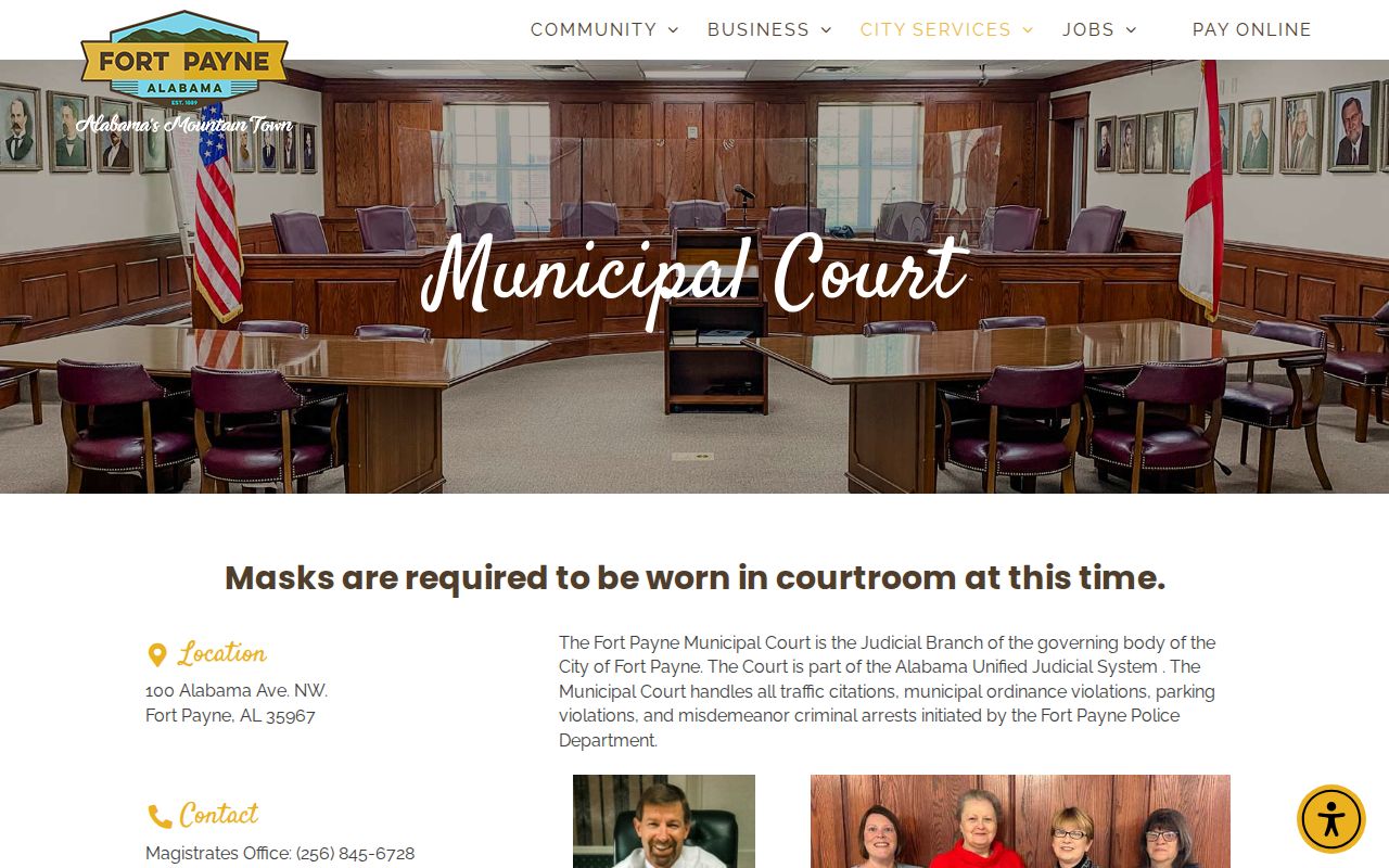 DeKalb County District Court comparison with Fort Payne Municipal Court